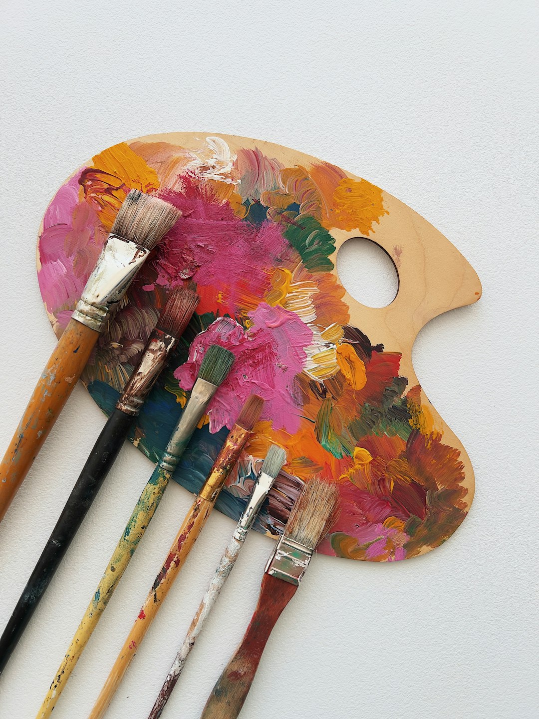 colorful paints