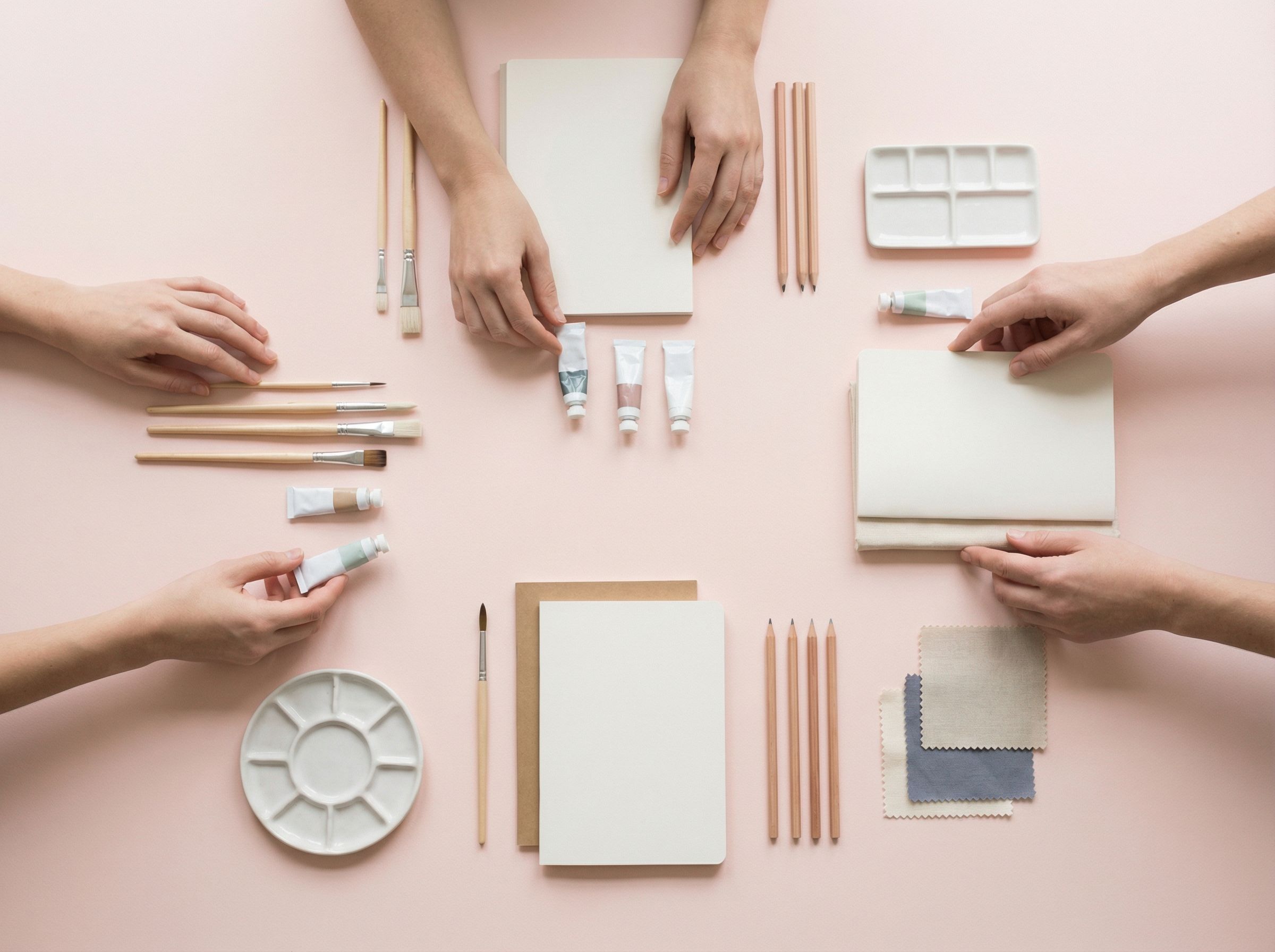 è¿™æ˜¯åœ¨å¤§èŠ¬æ²¹ç”»æ‘çœ‹åˆ°çš„ä¸€å—åºŸå¼ƒçš„è°ƒè‰²æ¿ï¼Œä¸Šé¢å¸ƒæ»¡äº†å„ç§è‰²å½©