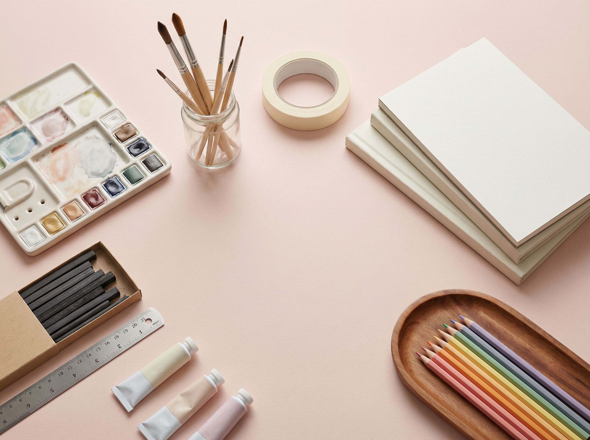 relax, tea, art supplies, stationery, school supplies