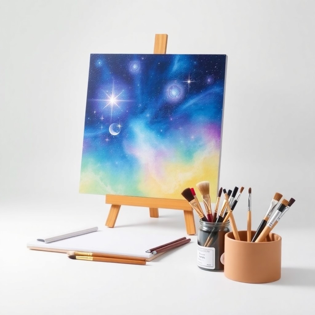 Celestial Canvas Artisan's Studio — The Celestial Canvas Artisan's Studio is a comprehensive artistic toolkit design